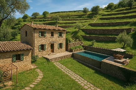 Foto Rustico a Sesto Fiorentino Monte Morello, Cercina di 490 m² in vendita