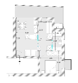 Foto Appartamento a Porto San Giorgio di 54 m² con 3 locali in vendita
