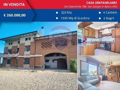 Foto Casa indipendente in Via Calandrine, San Giorgio in Bosco di 326 m²