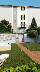 Foto Villa a schiera in Piazza Martiri Libertà, Galbiate Centro di 139 m²