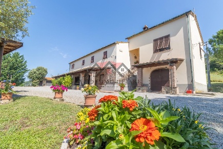 Foto Casale a Pomarance di 490 m² con 10 locali in vendita