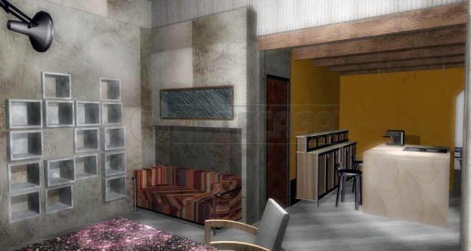 Foto Loft in Corso Garibaldi, Cremona Centro di 48 m² con 2 locali
