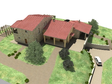 Foto Casale a Radicofani di 297 m² con 20 locali in vendita