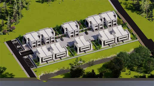 Foto Villa a schiera in Via Tre Ponti, Carpi Cibeno di 160 m² con 4 locali