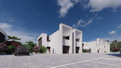 Foto Villa a schiera in Via Tre Ponti, Carpi Cibeno di 160 m² con 4 locali