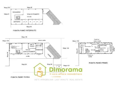 Foto Capannone industriale in Via S. Fiorano 66 20852 Villasanta MB Italia,