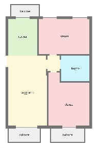 Foto Appartamento a Bolzano Europa - Novacella di 85 m² con 4 locali