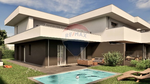 Foto Villa unifamiliare a Bonate Sopra Centro di 251 m² con 4 locali