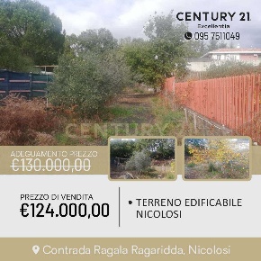 Foto Terreno edificabile in Contrada Regala Regaridda, Nicolosi di 2054 m²