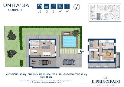 Foto Villa unifamiliare in Via Isonzo /, Magenta Centro di 143 m²