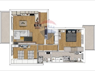 Foto Appartamento a Grumello del Monte Centro di 105 m² con 3 locali