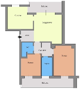 Foto Appartamento in Via Sassari, Bolzano Don Bosco - Firmiano di 109 m²
