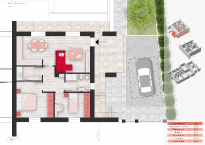 Foto Appartamento a Castelbellino di 90 m² con 4 locali in vendita