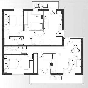 Foto Appartamento a Firenze Novoli di 58 m² con 3 locali in vendita