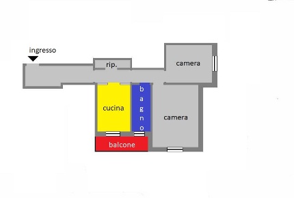 Foto Appartamento in Via Del Lagaccio, Genova Lagaccio di 73 m² in vendita