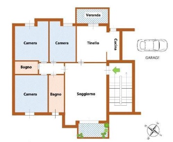 Foto Appartamento in VIA Canada  76, Grosseto Cittadella - Ospedale