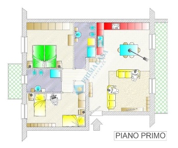 Foto Appartamento a Pontenure di 92 m² con 3 locali in vendita