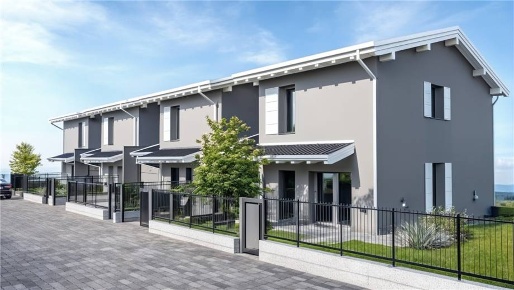 Foto Villa singola in Via Ferrucci 14, Castelli Calepio Centro di 146 m²