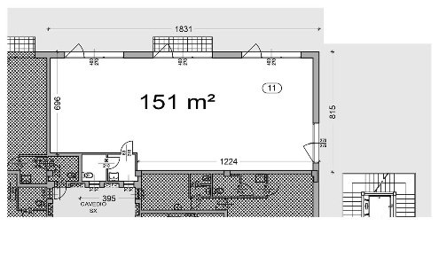 Foto Negozio a Curtatone di 150 m² con 1 locali in vendita