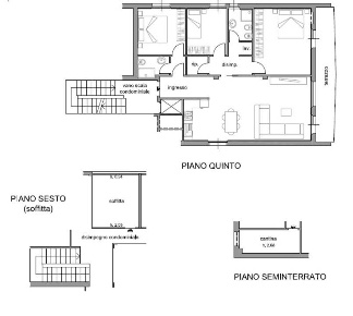 Foto Appartamento a Siena Petriccio - Acquacalda di 109 m² con 5 locali