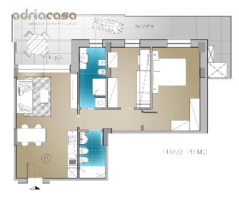 Foto Appartamento in Via D'Annunzio, Riccione Alba Mare di 90 m² in vendita