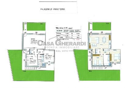 Foto Appartamento in Via Giuseppe Garibaldi, Bonate Sotto di 102 m²