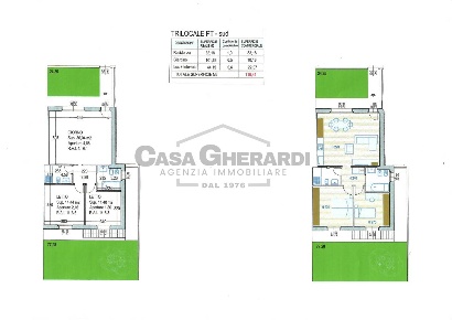 Foto Appartamento in Via Giuseppe Garibaldi, Bonate Sotto di 83 m²
