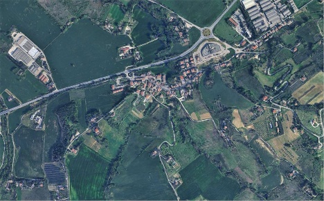 Foto Terreno edificabile in Località Apsella, Vallefoglia di 1321 m²