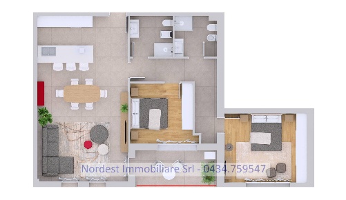 Foto Appartamento a Gaiarine Centro di 110 m² con 4 locali in vendita