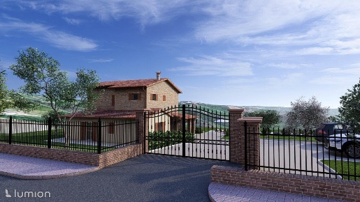 Foto Casale in FRONTIGNANO, Todi di 190 m² con 6 locali in vendita