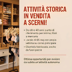 Foto Attività commerciale in corso De Riseis, Scerni Centro di 65 m²