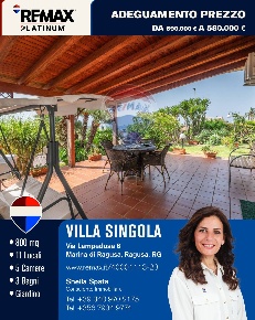Foto Villa singola in via lampedusa 6, Ragusa Contrade di Marina di Ragusa