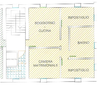Foto Attico in Via Alcide de Gasperi  16, Scandiano Centro di 105 m²