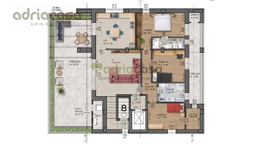 Foto Appartamento in via piave, Riccione Parco di 188 m² con 5 locali