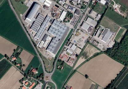 Foto Capannone industriale in Via Statale, Medolla Centro di 1145 m²