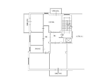 Foto Appartamento a Livorno Calzabigi di 119 m² con 4 locali in vendita