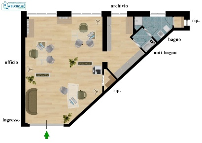 Foto Ufficio a Sinnai Centro di 62 m² con 2 locali in vendita