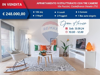 Foto Appartamento in Via Puccini, Castelfranco Veneto di 136 m² in vendita