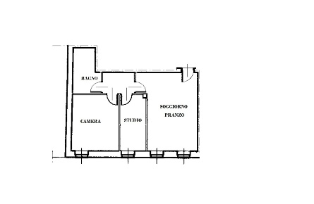 Foto Open space in Via Umberto I° 14, Rivignano Teor Rivignano di 73 m²