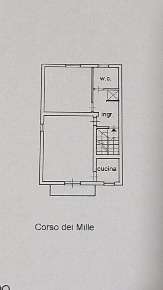 Foto Appartamento in corso dei mille 707, Palermo Settecannoli di 59 m²