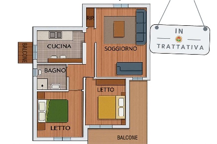 Foto Appartamento in via di Renazzo 20/10, Cento Renazzo di 93 m²