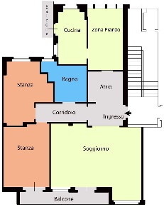 Foto Appartamento in Corso Libertà, Bolzano Gries - San Quirino di 143 m²