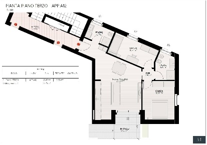 Foto Appartamento in Via Verruca, Trento Piedicastello di 60 m² in vendita