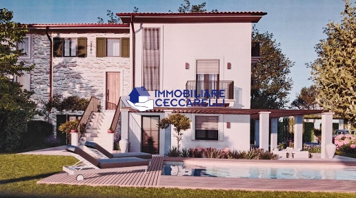 Foto Villa a schiera a Montignoso Debbia, Cervaiolo di 200 m² con 7 locali
