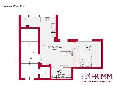 Foto Appartamento in Via Tolmino, Roma Trieste - Coppedè di 47 m²