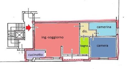 Foto Appartamento a Quarrata Ferruccia di 87 m² con 4 locali in vendita