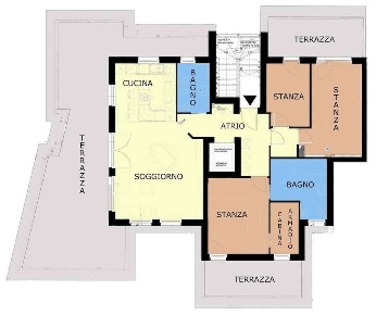 Foto Appartamento in VIA WOLKENSTEIN, Merano Centro di 175 m² con 4 locali