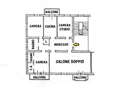 Foto Appartamento in VIa Mazzini ad.ze Via Ernesto Masi, Bologna Massarenti