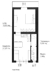 Foto Appartamento in Via Rogerio, Piacenza Dante - Cheope di 46 m²