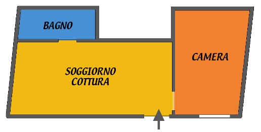 Foto Appartamento a Bologna Irnerio di 35 m² con 2 locali in affitto